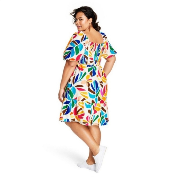 🎉11xHP🎉 NWT Tabitha Brown x Target Floral Dress 3X - Picture 3 of 10